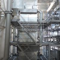 Строительство 2-х газоочисток за котлами №10, 11 сжигающими лузгу подсолнечника