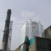 Строительство электрофильтра за котлом сжигающим кородревесные отходы на ОАО "Соломбальский ЦБК"