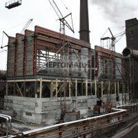 Строительство аспирационной установки хвостовых частей агломашин №1-6 на МК "Запорожсталь"