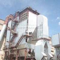 Очистка отходящих газов от вращающейся печи №6 на ОАО "Волынь-Цемент"